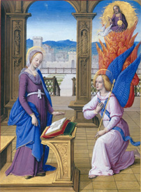 Mariä Verkündigung (Jean Poyer, um 1500)